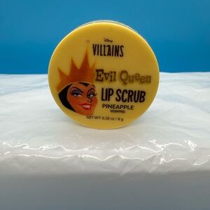 3/$15 🌼 Disney Villians Pineapple Lip Scrub Jar with evil skull design.